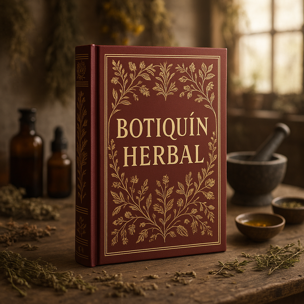 BOTIQUÍN HERBAL + 3 RECETARIOS DE REGALO